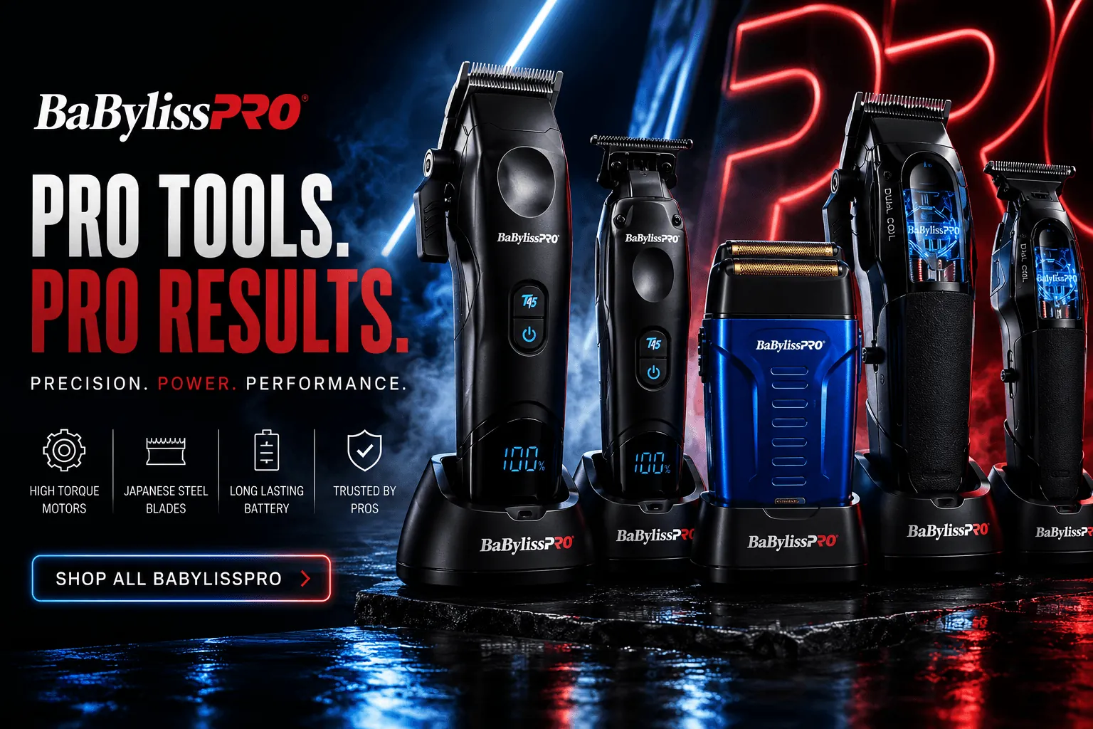 BaBylissPRO professional barber tools