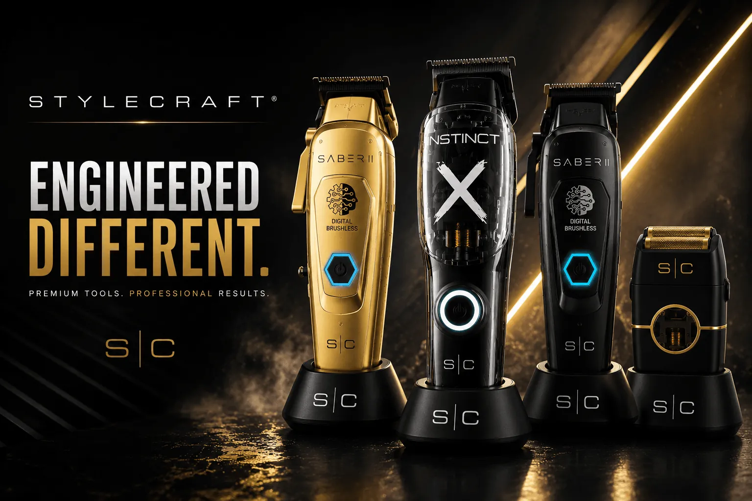 StyleCraft professional barber tools